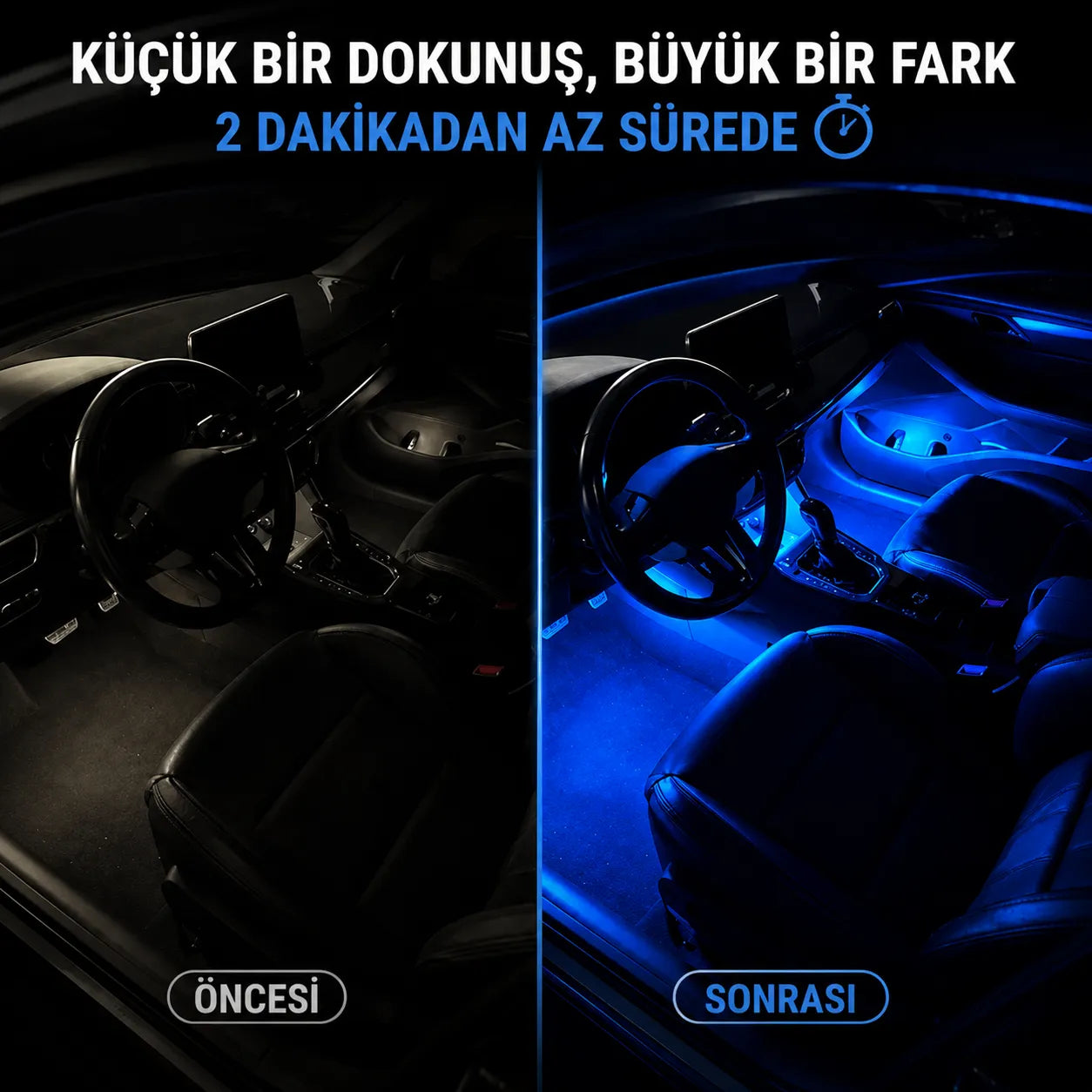 GLOWCAR Premium Ambiyans Işığı
